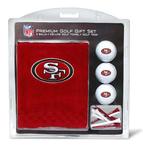 NFL San Fransisco 49ers 3 Ball, Deluxe Towel, Golf Tee Gift Set